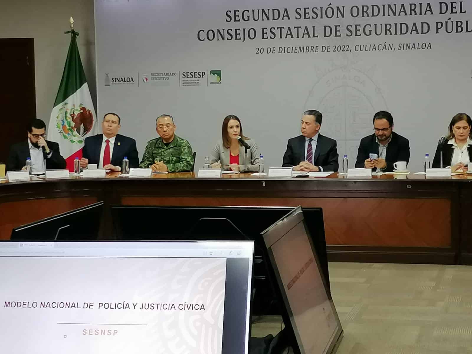 Sesiona Consejo Estatal de Seguridad