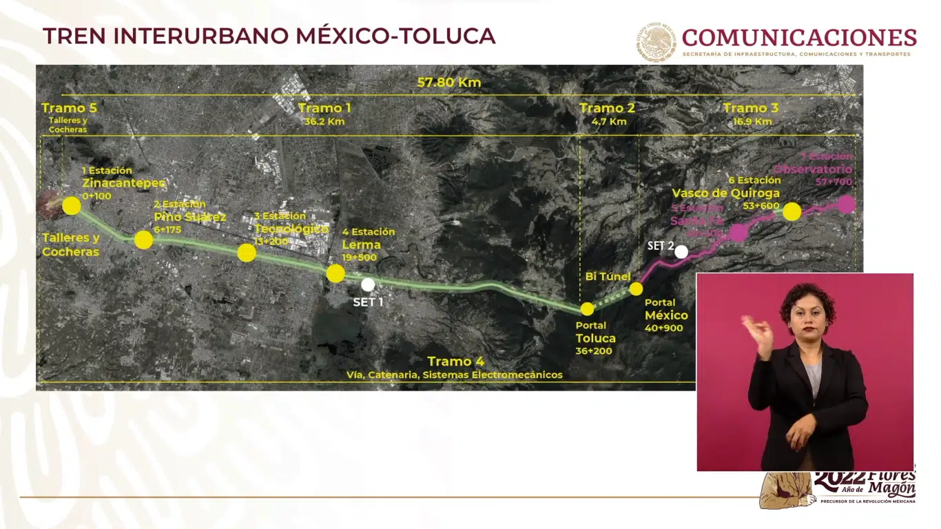 Tren interurbano México Toluca