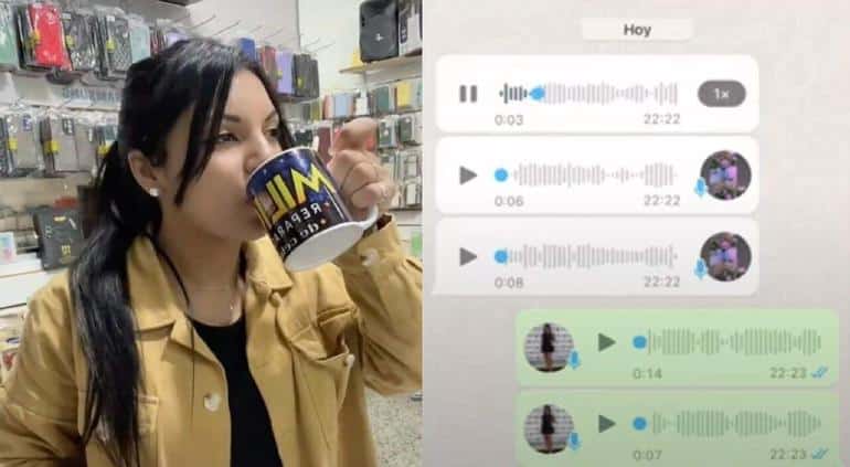 ¡Muy cómoda! Joven pide permiso para descansar en su primer día de trabajo