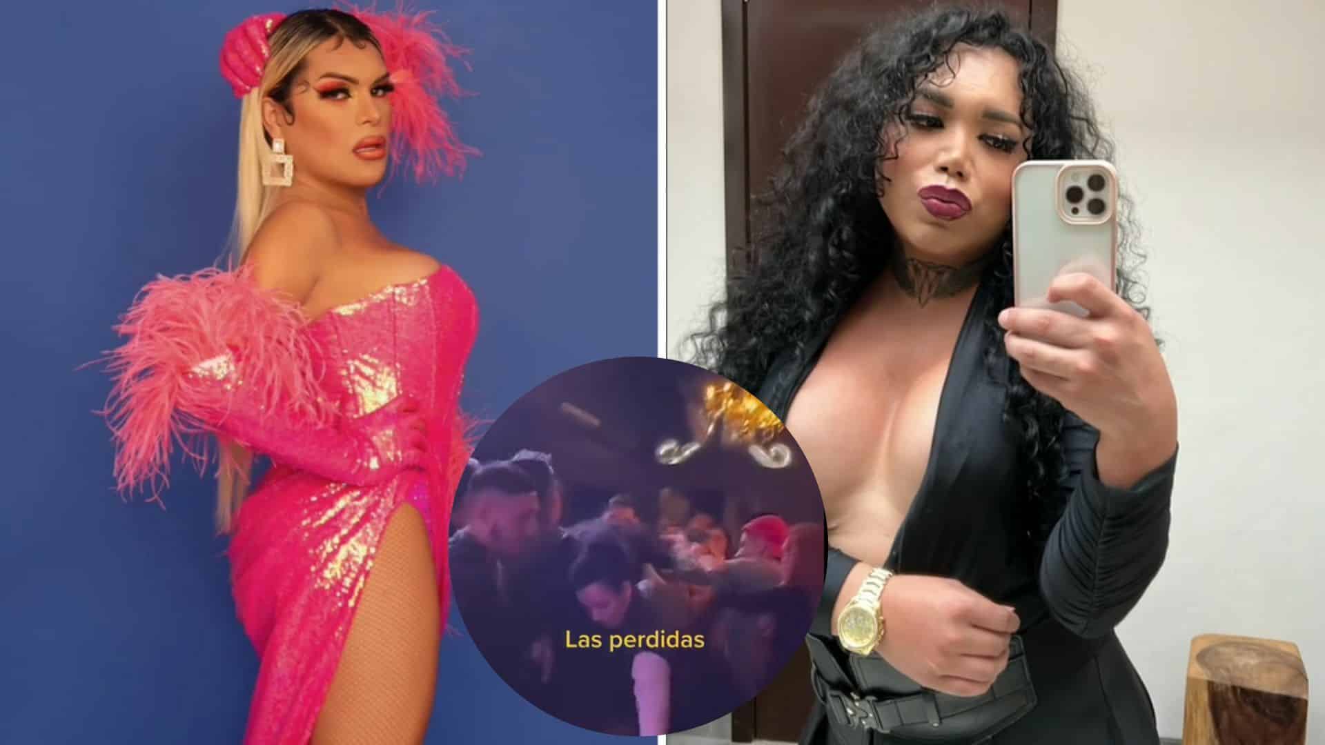 VIDEO: ¡Se dieron con todo! Captan a Wendy y Paola de 