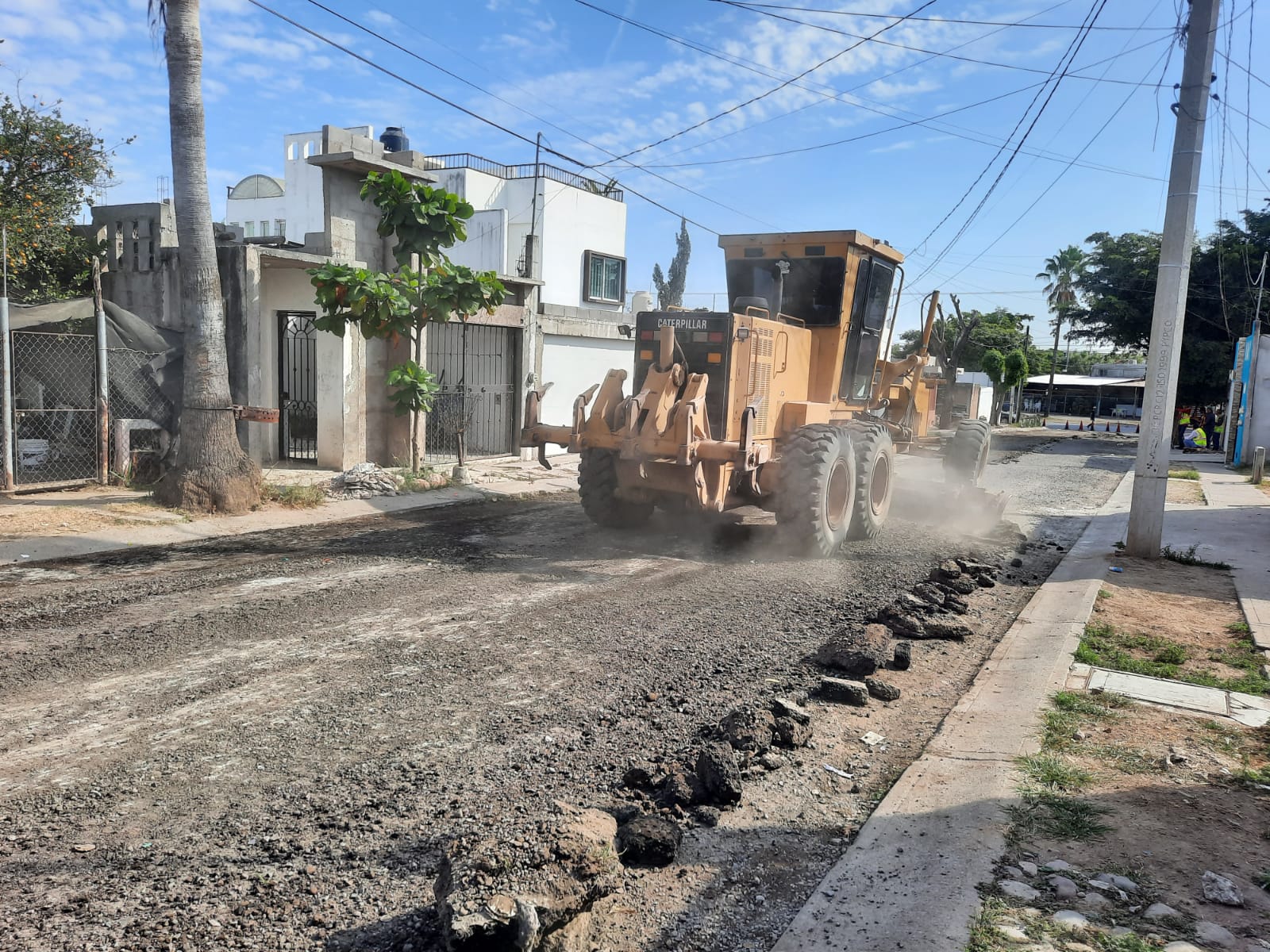 Obras reencarpetado Culiacán