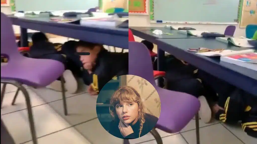 VIDEO: Las balas sonaban y los niños bajo las mesas escuchaban una canción de Taylor Swift en Sonora