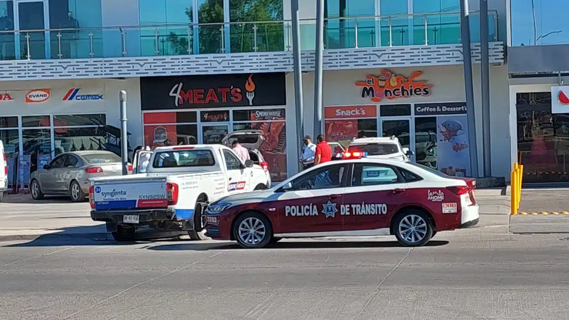 Accidente Choque Los Mochis Diciembre Plaza Policíaca