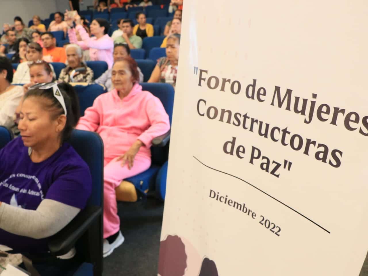 Quieren un Mazatlán libre de la violencia a la mujer: realizan Foro de Mujeres Constructoras de Paz