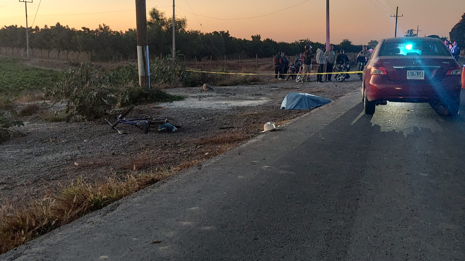 Hombre de la tercera edad fallece tras ser atropellado en Navolato