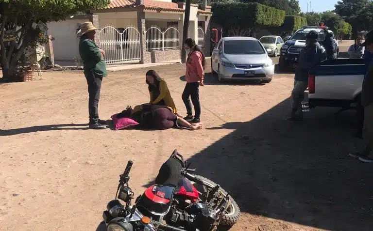 Accidente Motociclista Policíaca Guasave