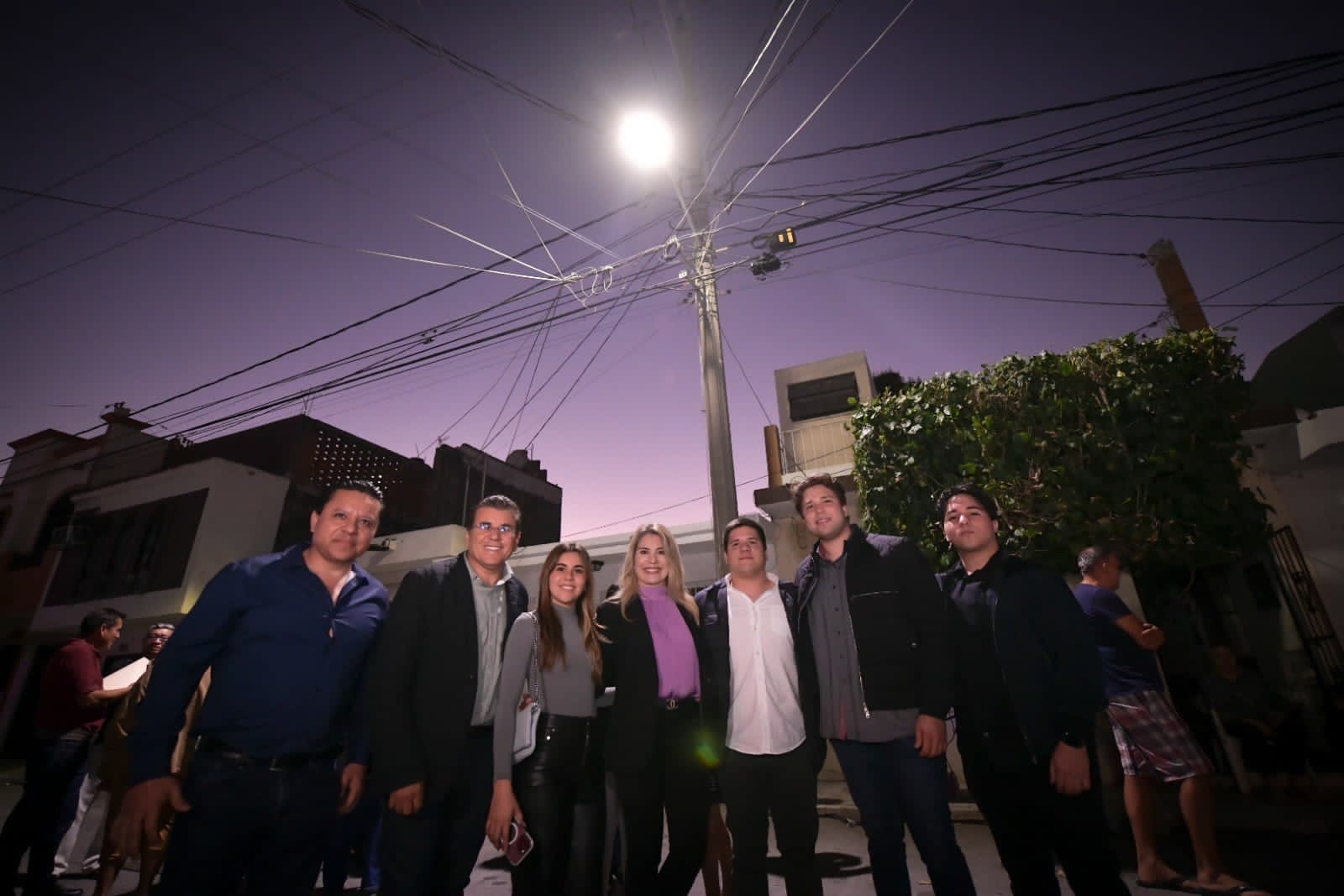 Vecinos de la Shimizu y Lomas del Mar tienen mejor iluminación en sus calles