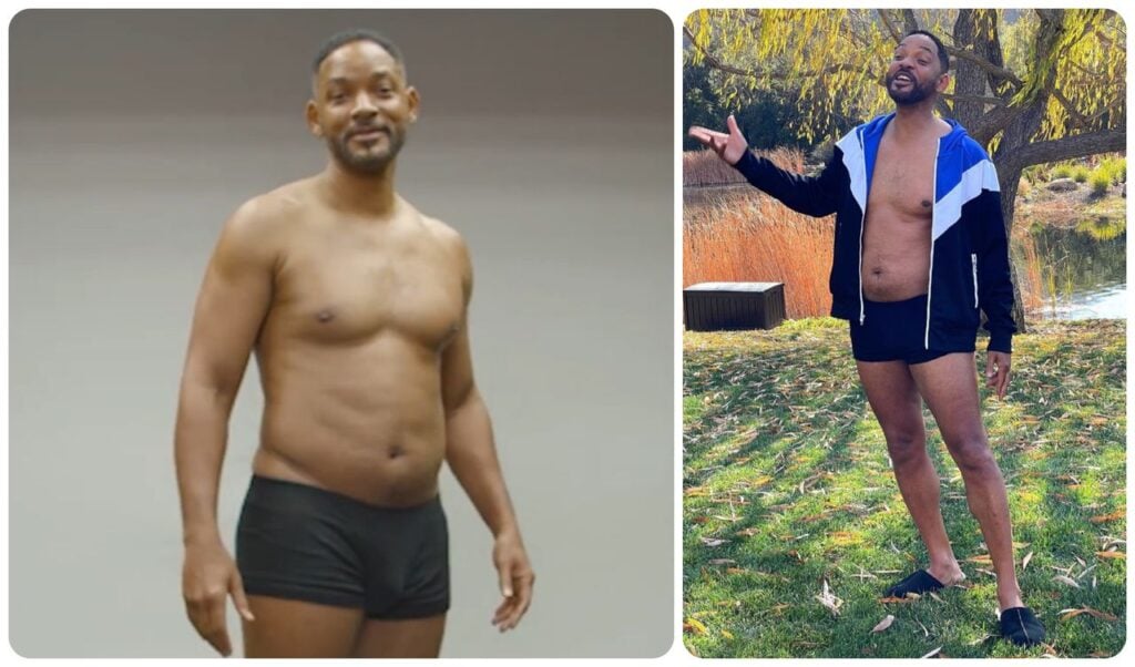 Will smith perdida de peso