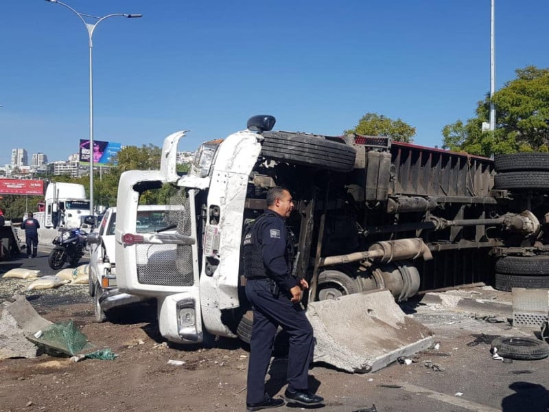 accidente de tráiler Querétaro