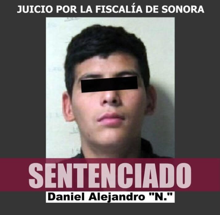 Daniel tiene 21 años y pasará 90 años en prisión de Sonora; asesinó a tres personas en el 2021