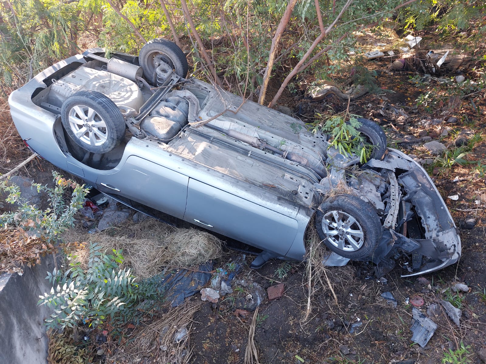 aparatoso accidente