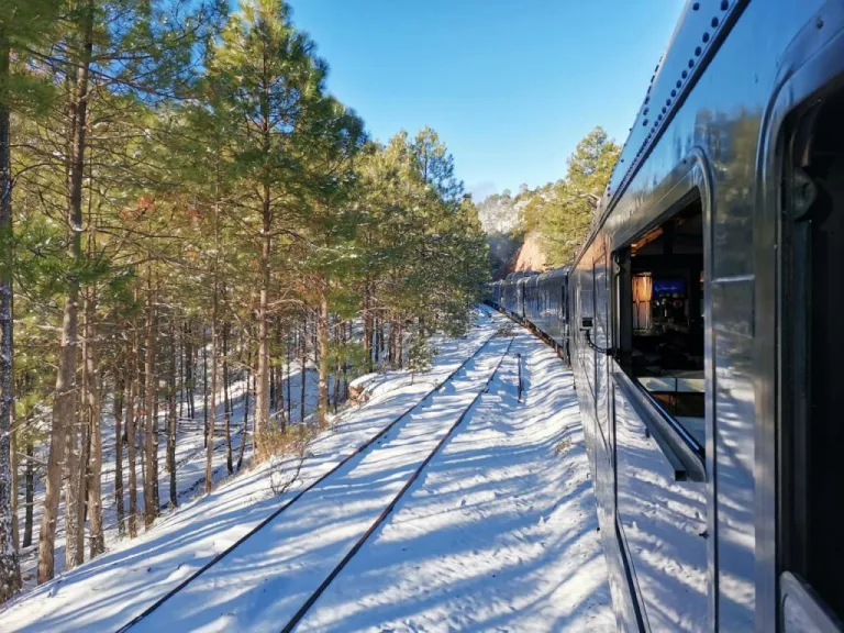 ¡Es impresionante! Ruta nevada del Chepe, el mejor lugar para visitar estos últimos días del 2022