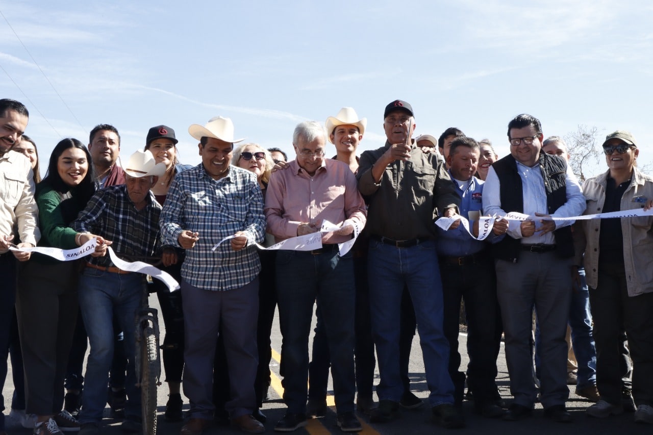 gobernador Rubén Rocha Moya regresó al municipio de El Fuerte