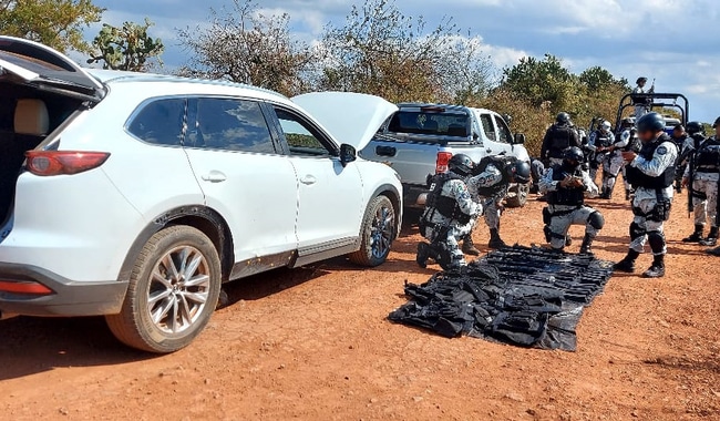 guardia nacional armas detenidos