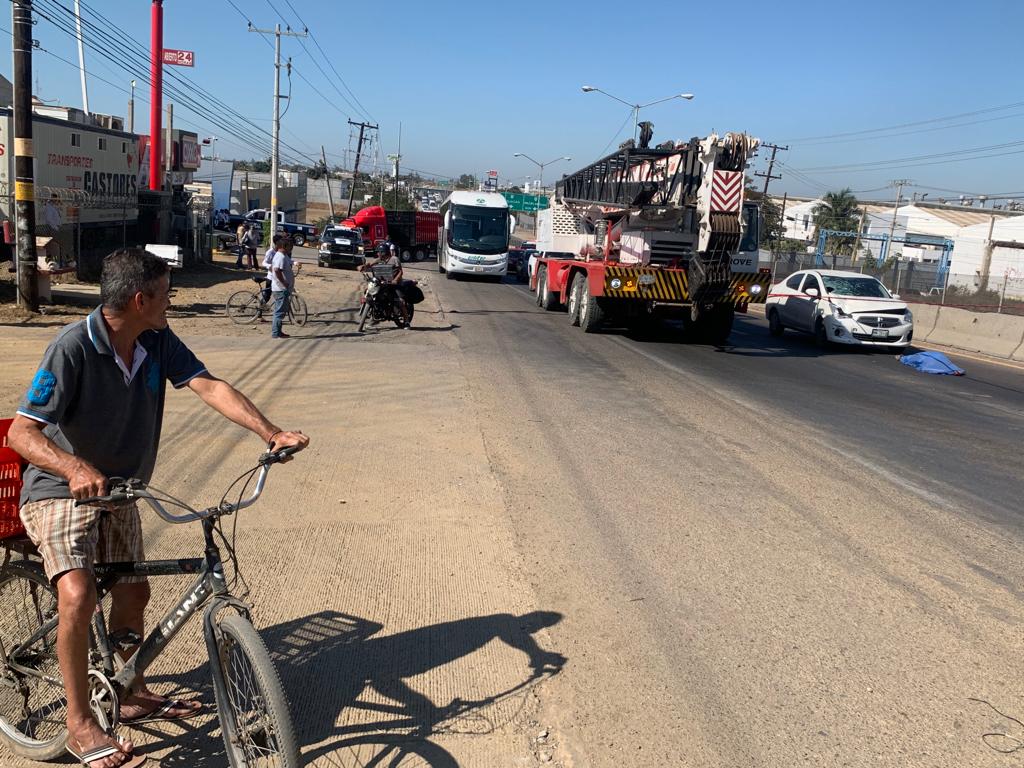 hombre atropellado Mazatlán