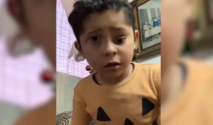 niño reacción viral