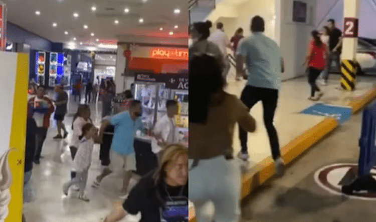 Balacera en cine de Veracruz