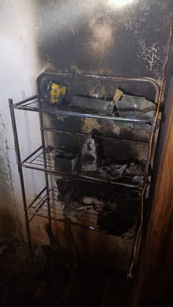 incendio dentro de una casa en vivienda en Mazatlán