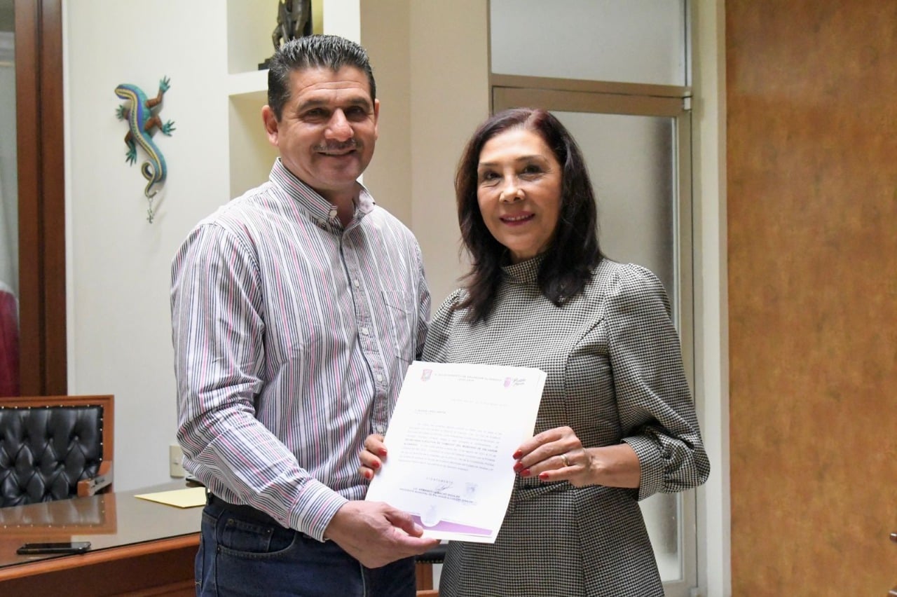 nombramiento a Aleida López