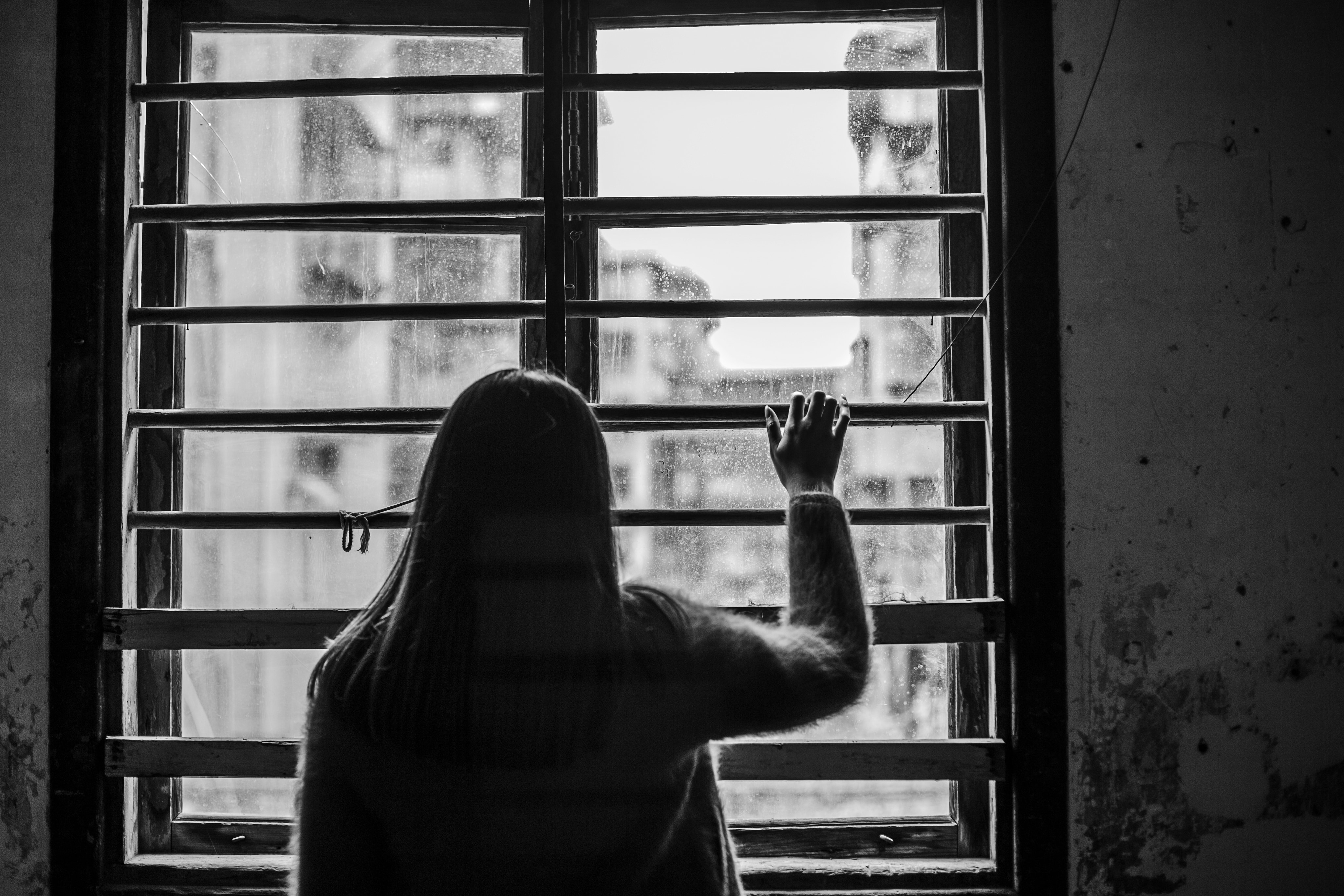 Mujer Triste Depresión Navidad Suicidios Salud Mental