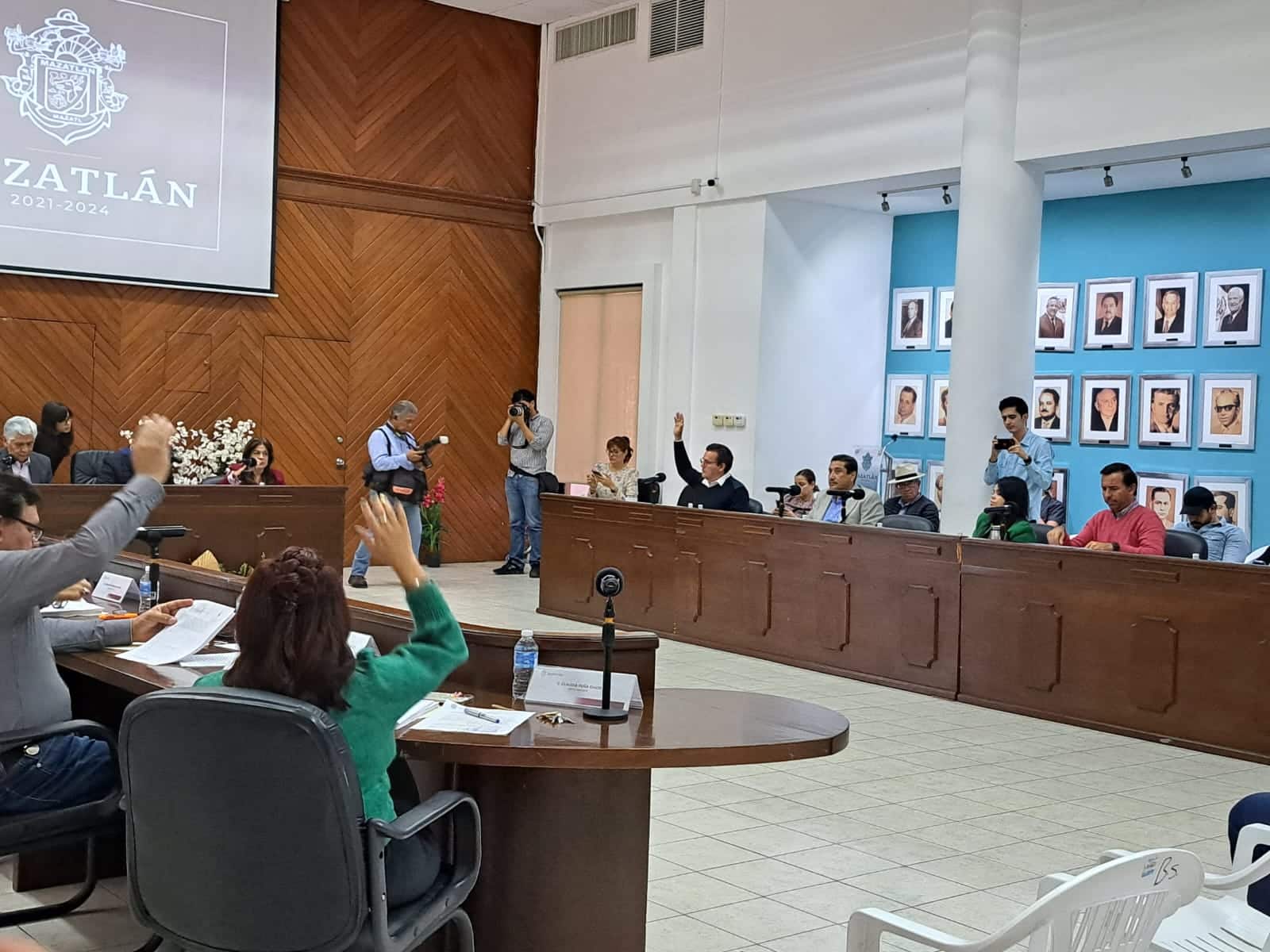 regidores del Cabildo en Mazatlán