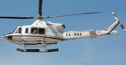 se desploma helicóptero de pemex