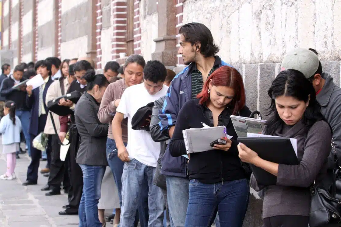 tasa de desempleo en México