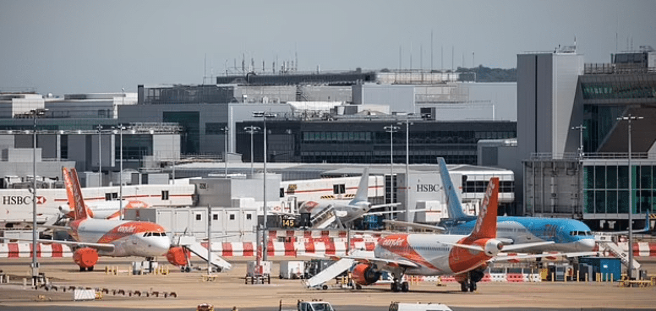 tren de aterrizaje de un avión-londres