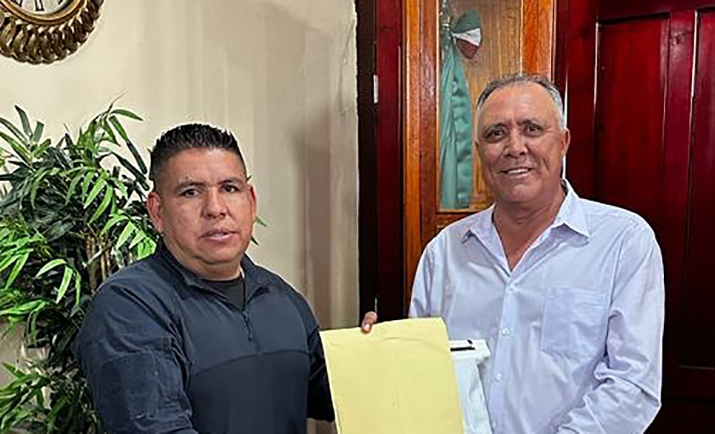 vales de despensa policías El Fuerte