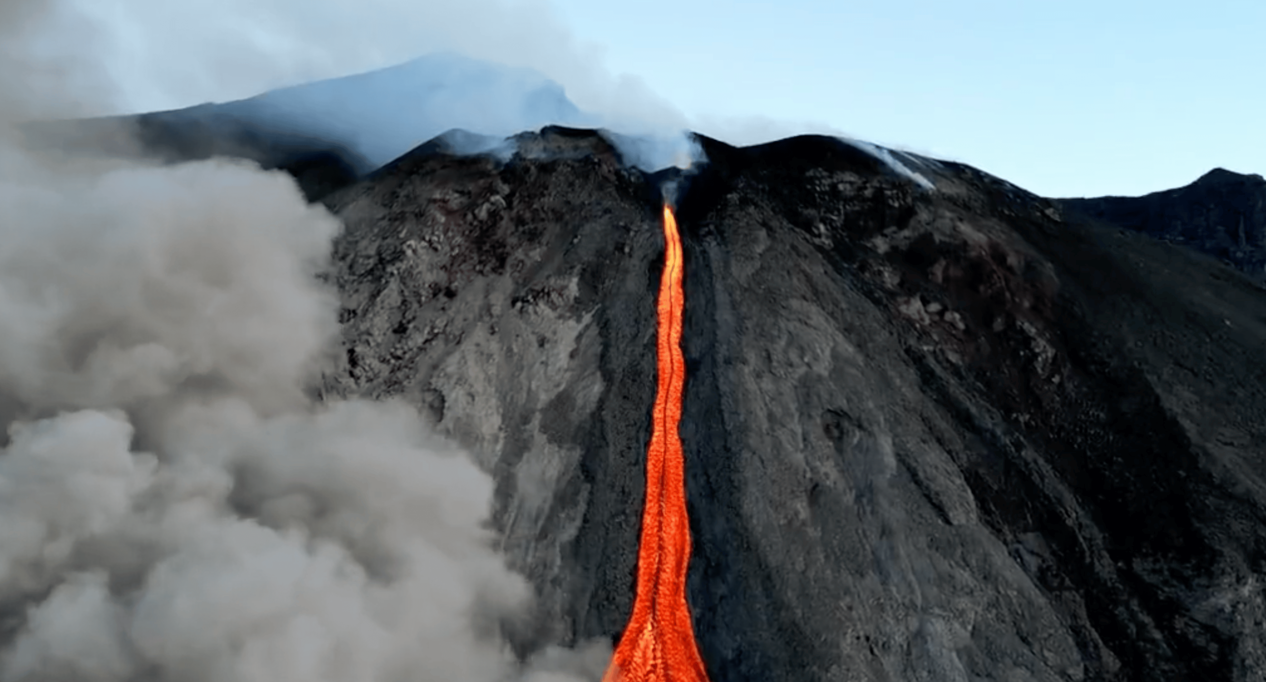 erupción volcán stromboli