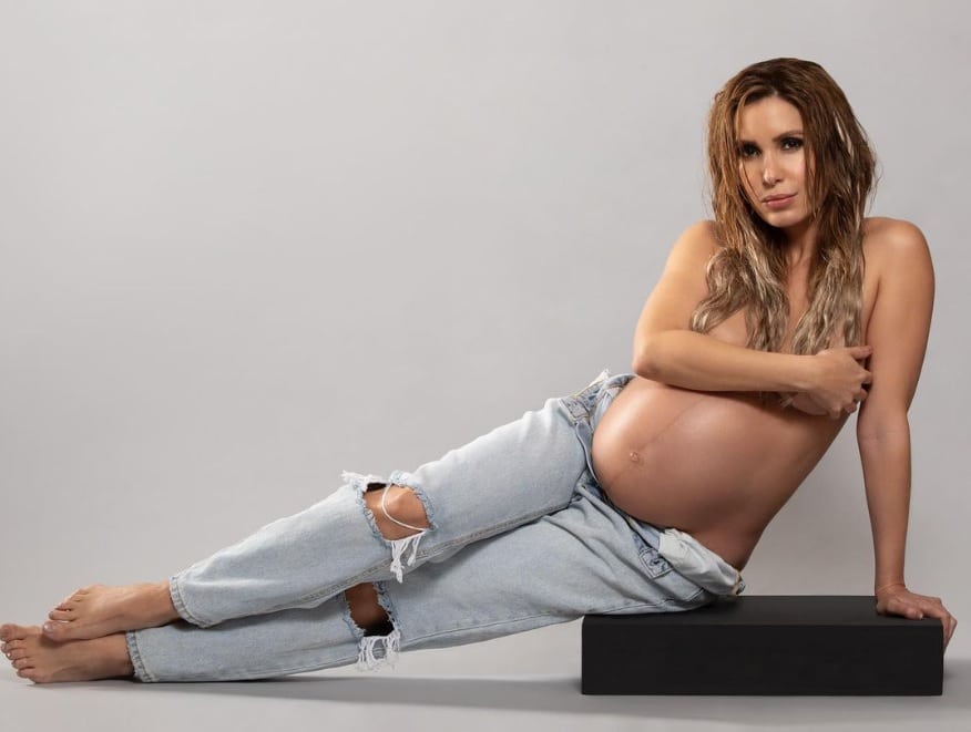 ¡Ya nació! Andrea Escalona dio a luz a su bebé tan solo horas antes de Navidad