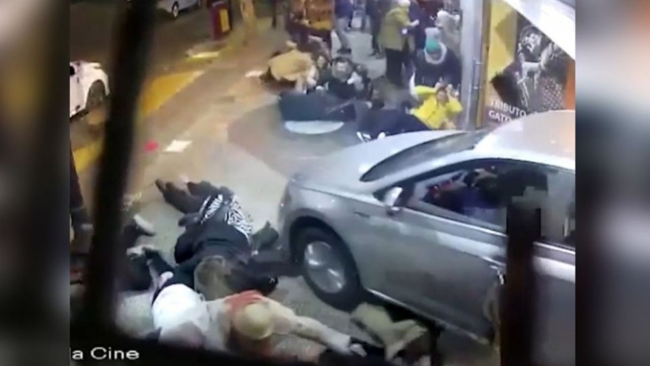 VIDEO: ¡Brutal! Así Fue El Atropellamiento Masivo Que Dejó A 23 Heridos ...