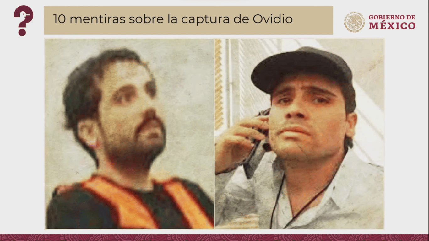 10 Mentiras sobre la captura de Ovidio Guzmán