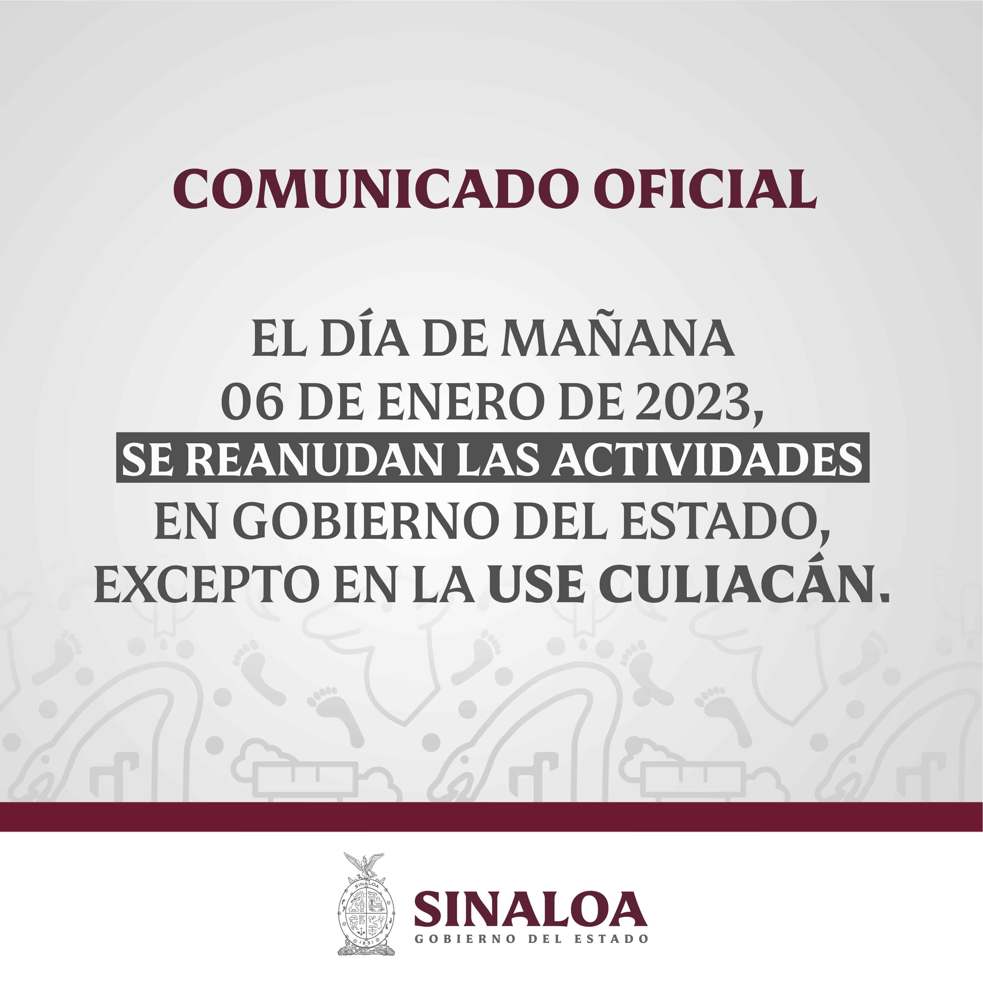 Aviso Gobierno del Estado