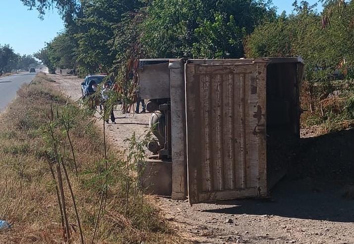Accidente Volcadura Policíaca Culiacán