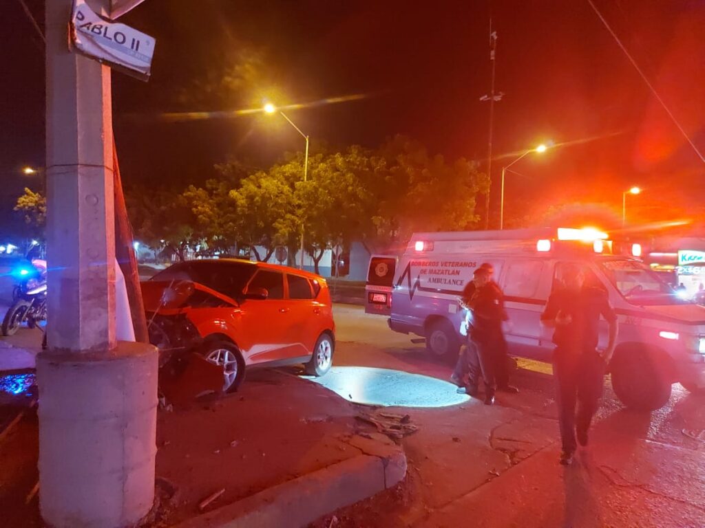 Accidente Choque Mazatlán