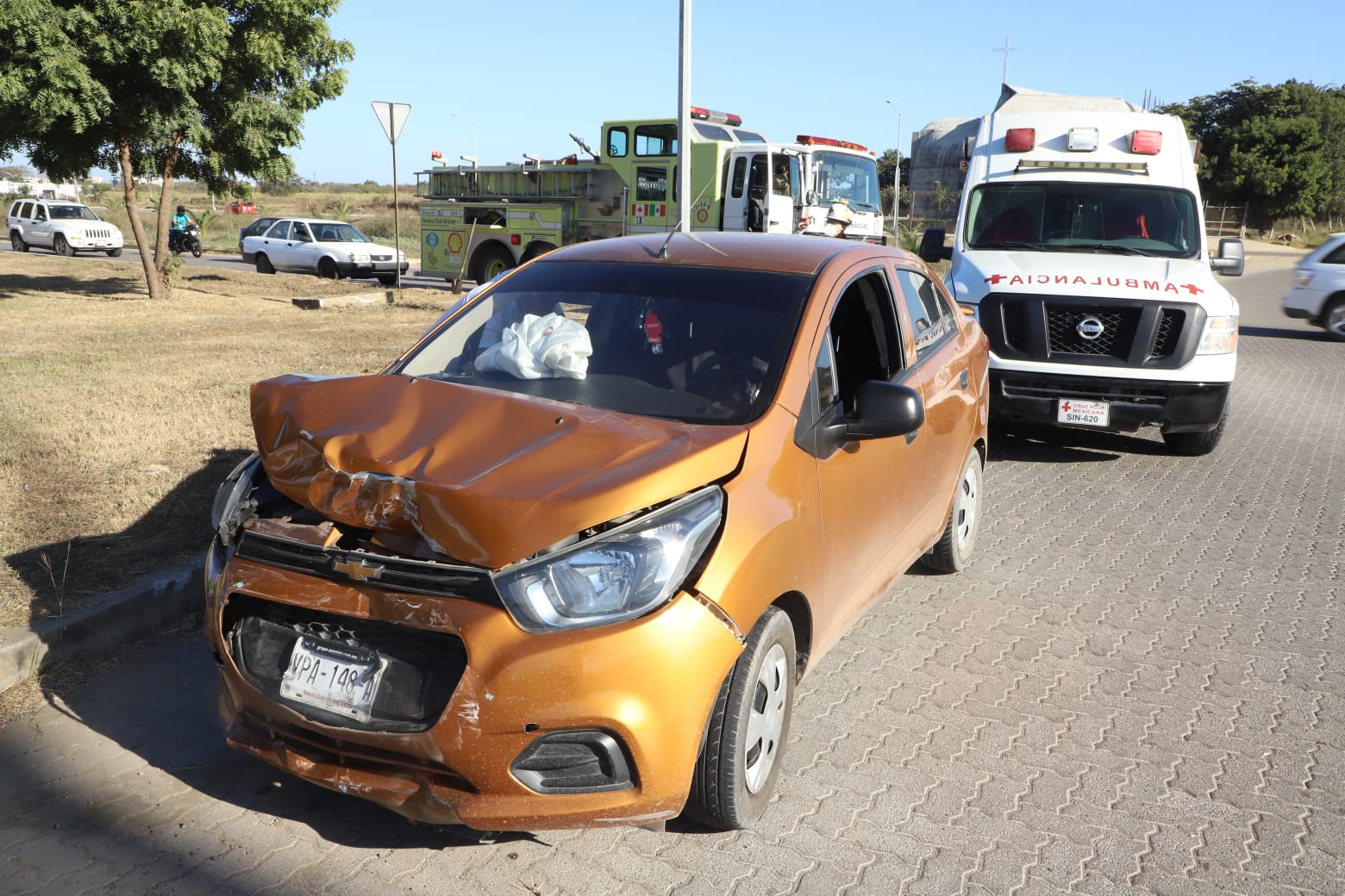 Accidente Choque Percance Policíaca Mazatlán