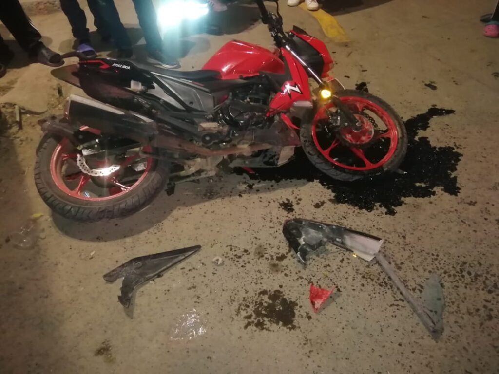Accidente Guasave Motociclistas