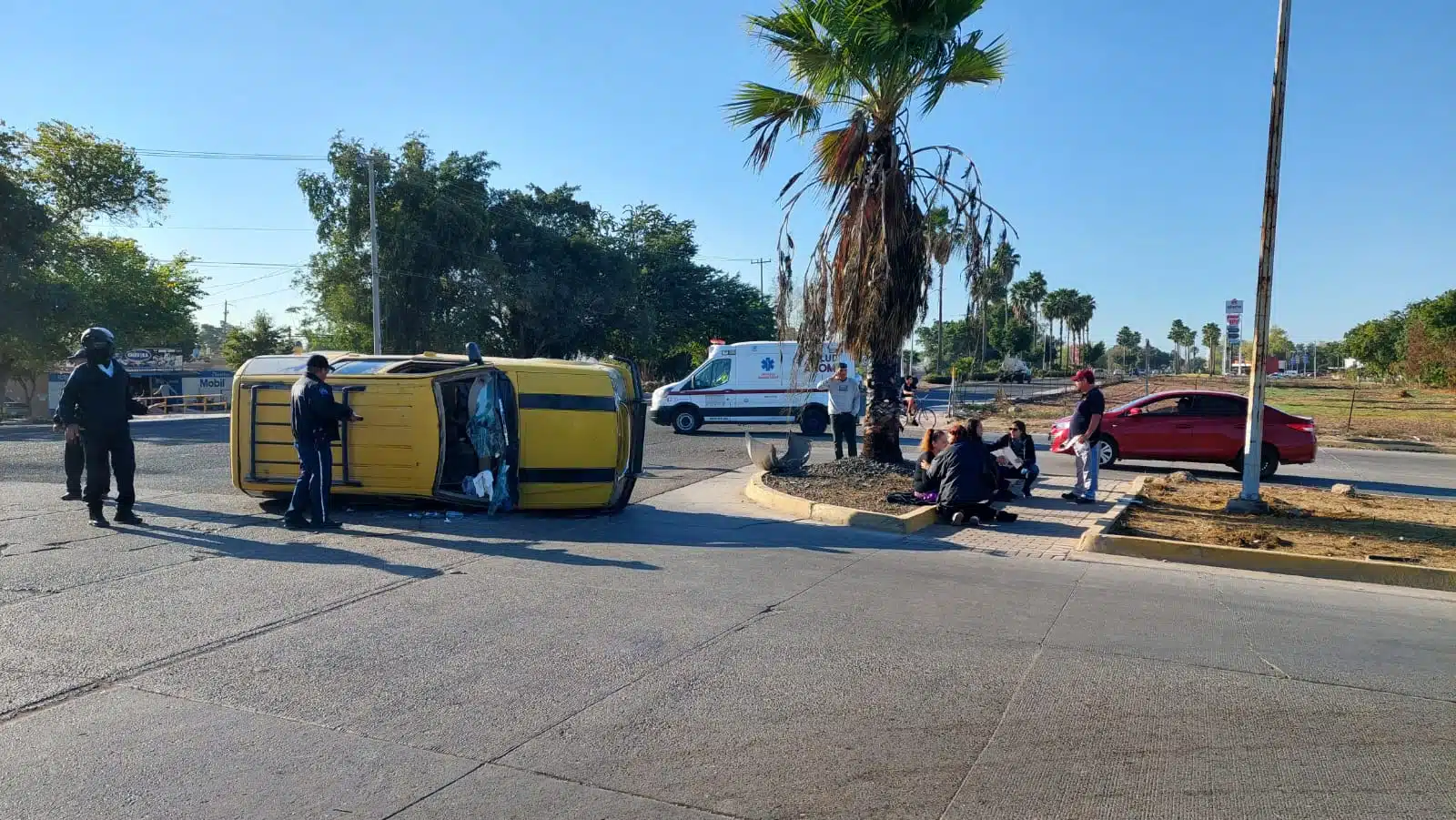 Accidente Los Mochis Volcadura