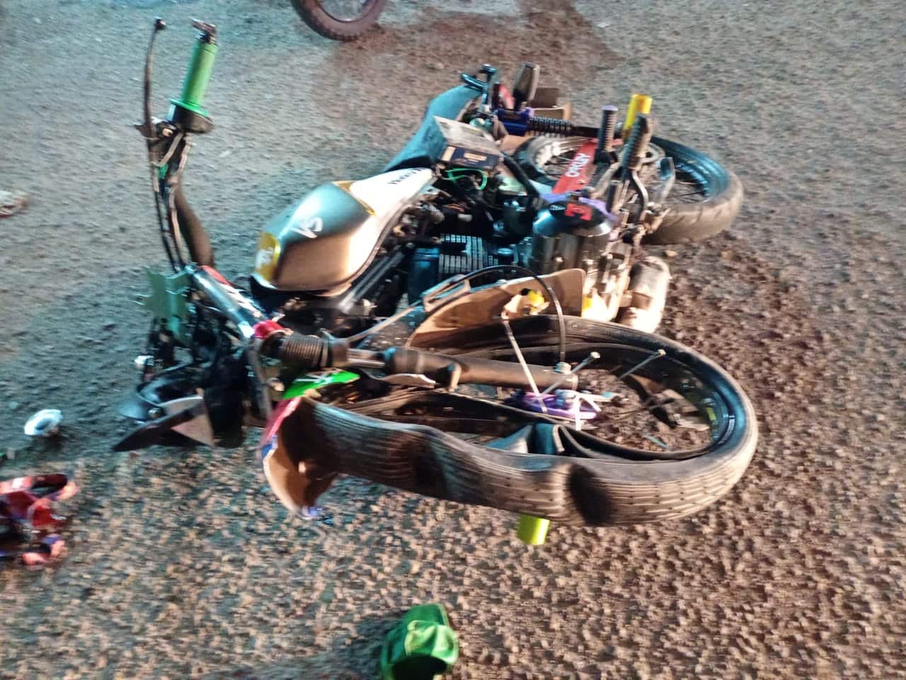Accidente Motociclista Villa Unión Policíaca Mazatlán