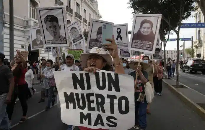 Alistan mega marcha contra Dina Boluarte, presidenta de Perú
