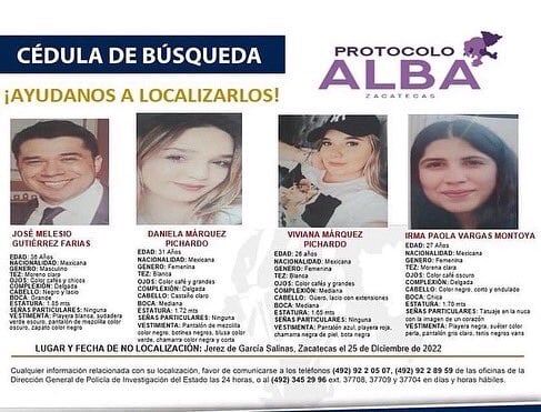 Aparece camioneta de jóvenes desaparecidos en Zacatecas; había un cadáver cerca