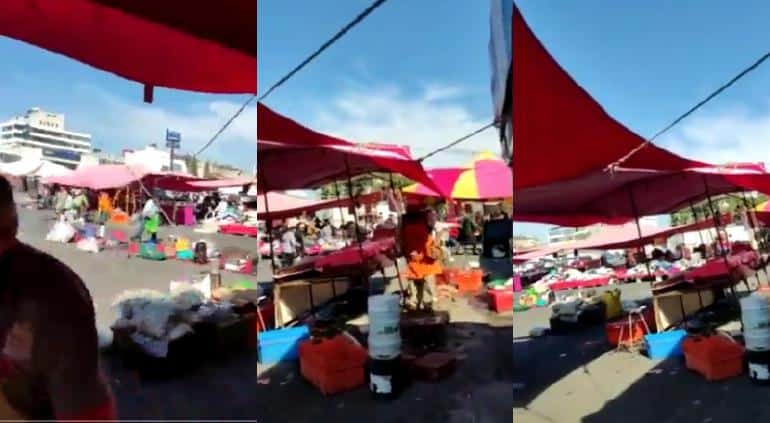 ÚLTIMA HORA: Se registra fuerte balacera en Tianguis de Edomex; hay dos personas heridas
