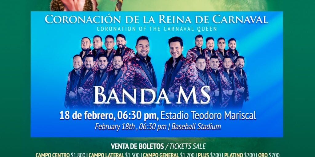 Banda MS y Enrique Patrón, Carnaval de Mazatlán