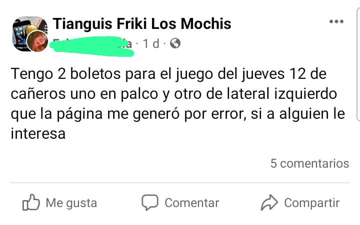 Boletos Cañeros Los Mochis Semifinal
