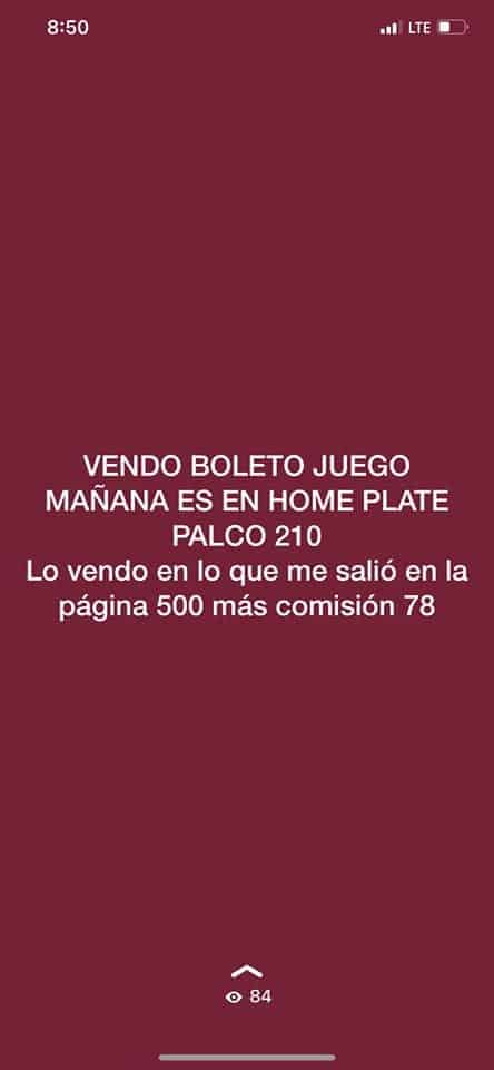 Boletos Cañeros Los Mochis Semifinal