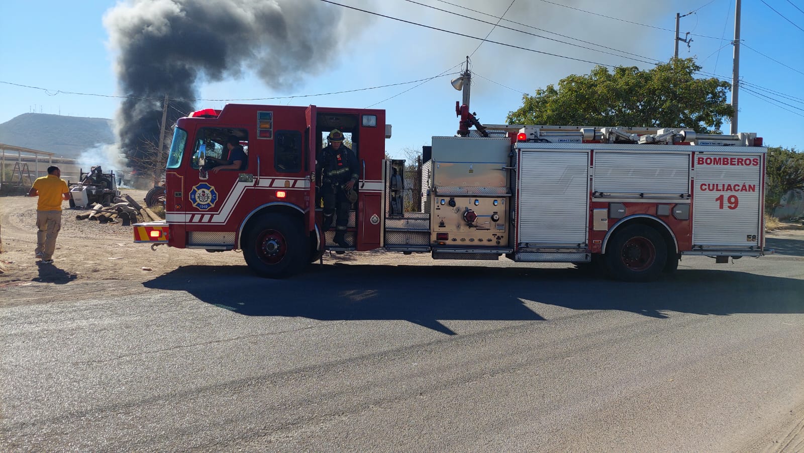 Bomberos Explosión Policiaca Culiacán