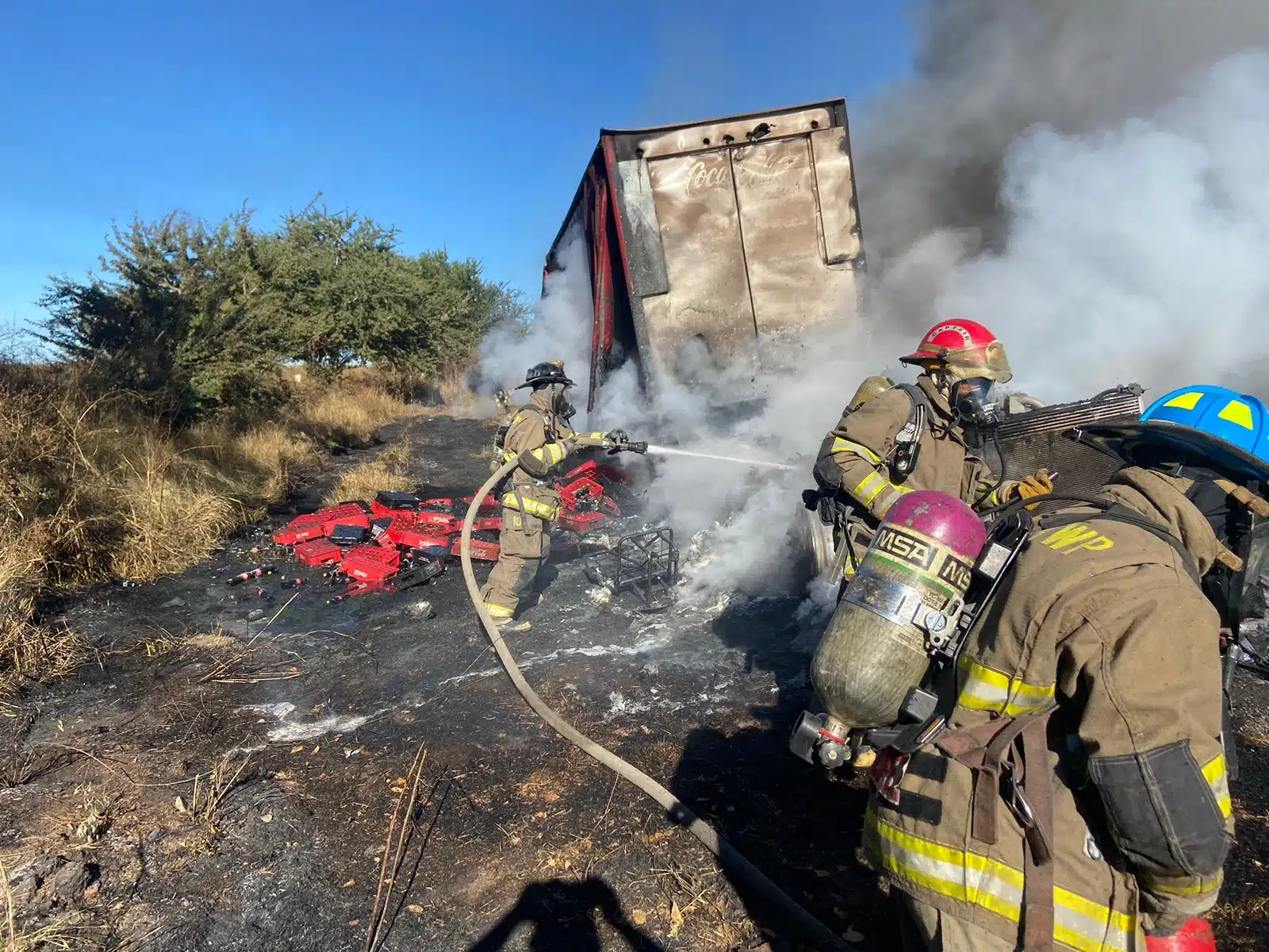 Bomberos Incendio Villa Unión Jueves Negro Amenazas