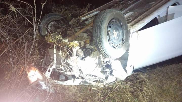 Muere una Joven Choque Auto y moto