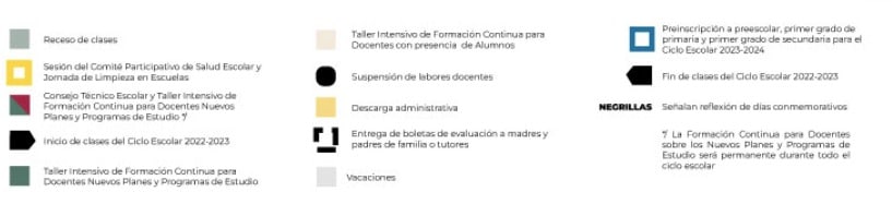 Calendario SEP